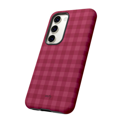 Pomegranate Gingam Phone Case