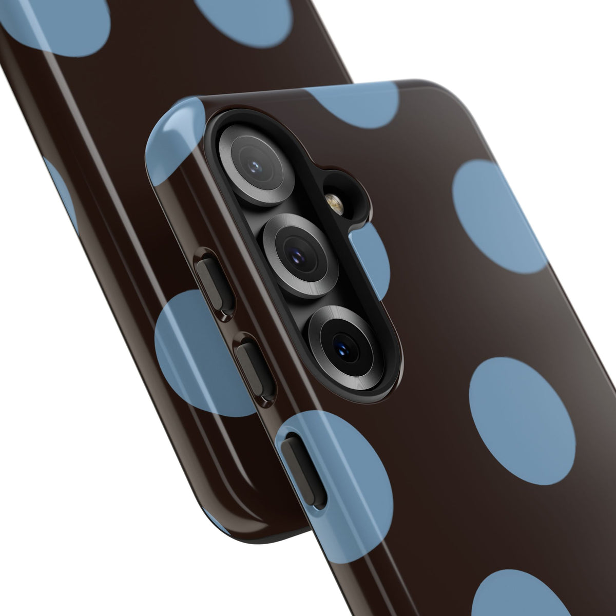 Big Blue Polka Dot Phone Case