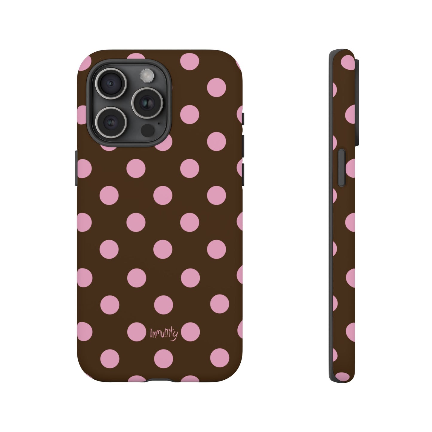 Pink Polka Dot Phone Case