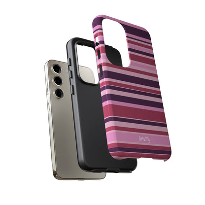 Pink Stripes Phone Case