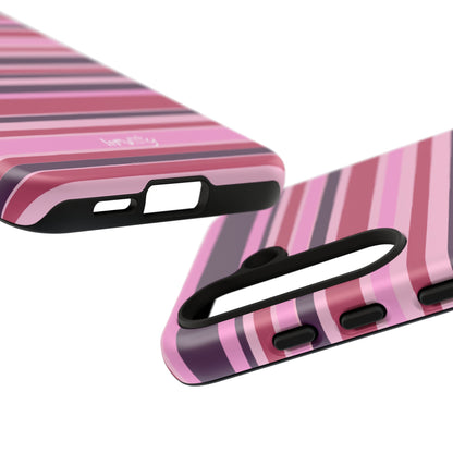 Pink Stripes Phone Case
