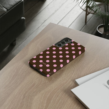 Pink Polka Dot Phone Case