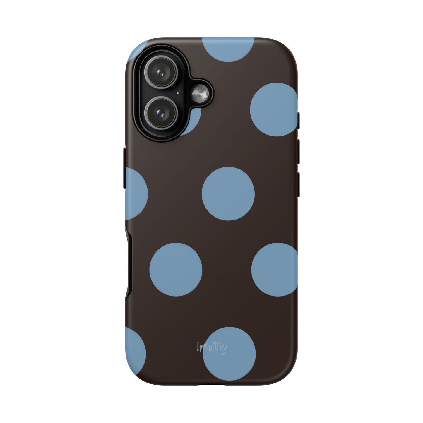 Big Blue Polka Dot Phone Case