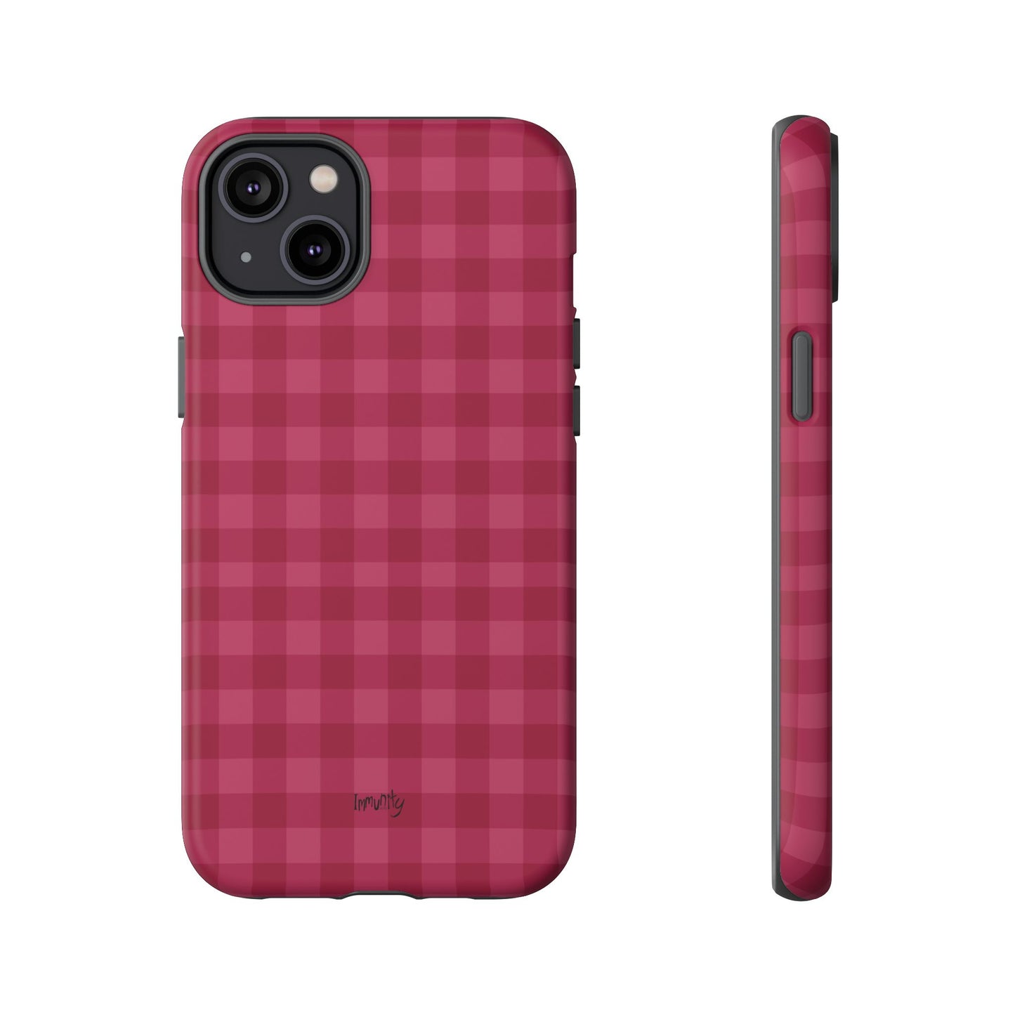 Pomegranate Gingam Phone Case