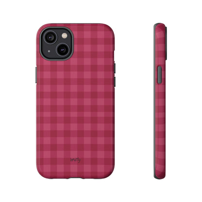 Pomegranate Gingam Phone Case
