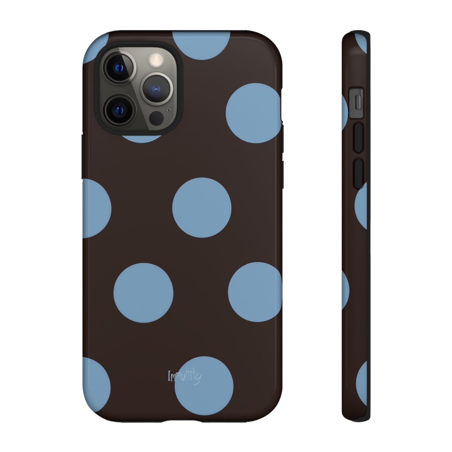 Big Blue Polka Dot Phone Case