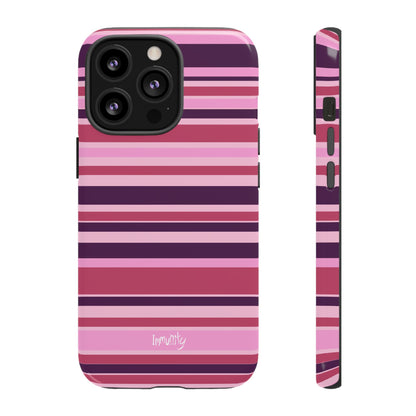 Pink Stripes Phone Case