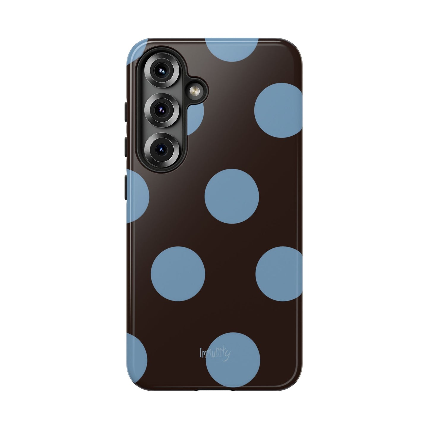 Big Blue Polka Dot Phone Case