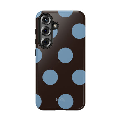 Big Blue Polka Dot Phone Case