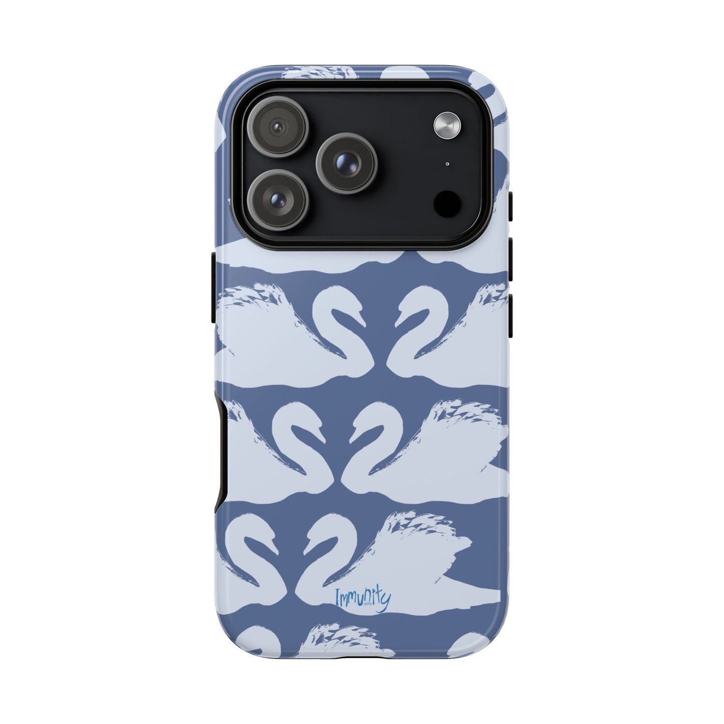 Swan Hearts Phone Case