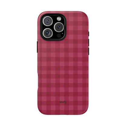 Pomegranate Gingam Phone Case