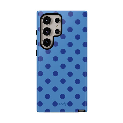 Blue Polka Dot Phone Case