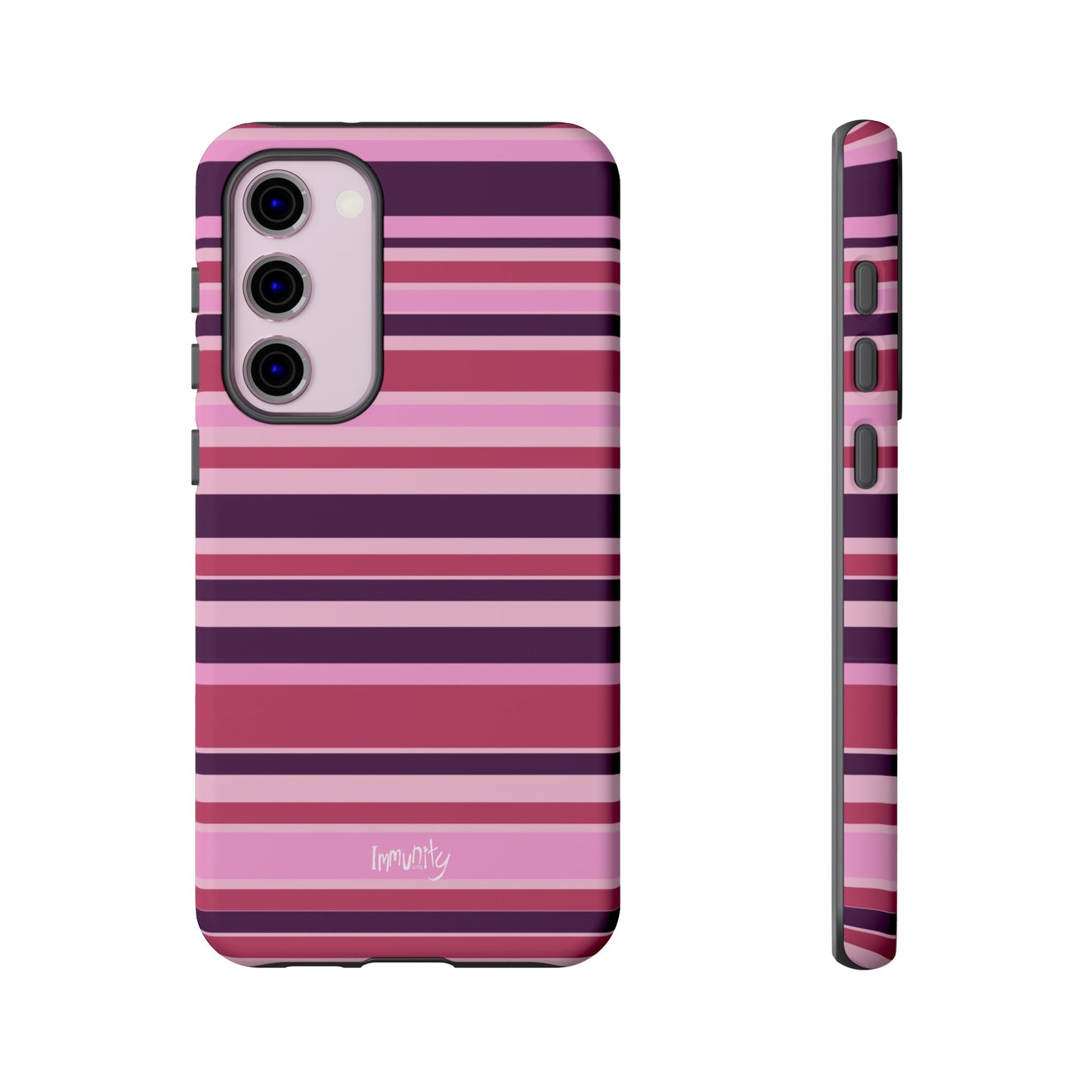 Pink Stripes Phone Case