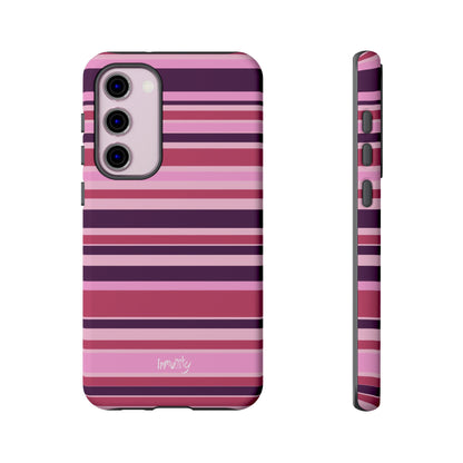 Pink Stripes Phone Case
