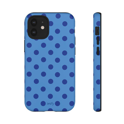 Blue Polka Dot Phone Case