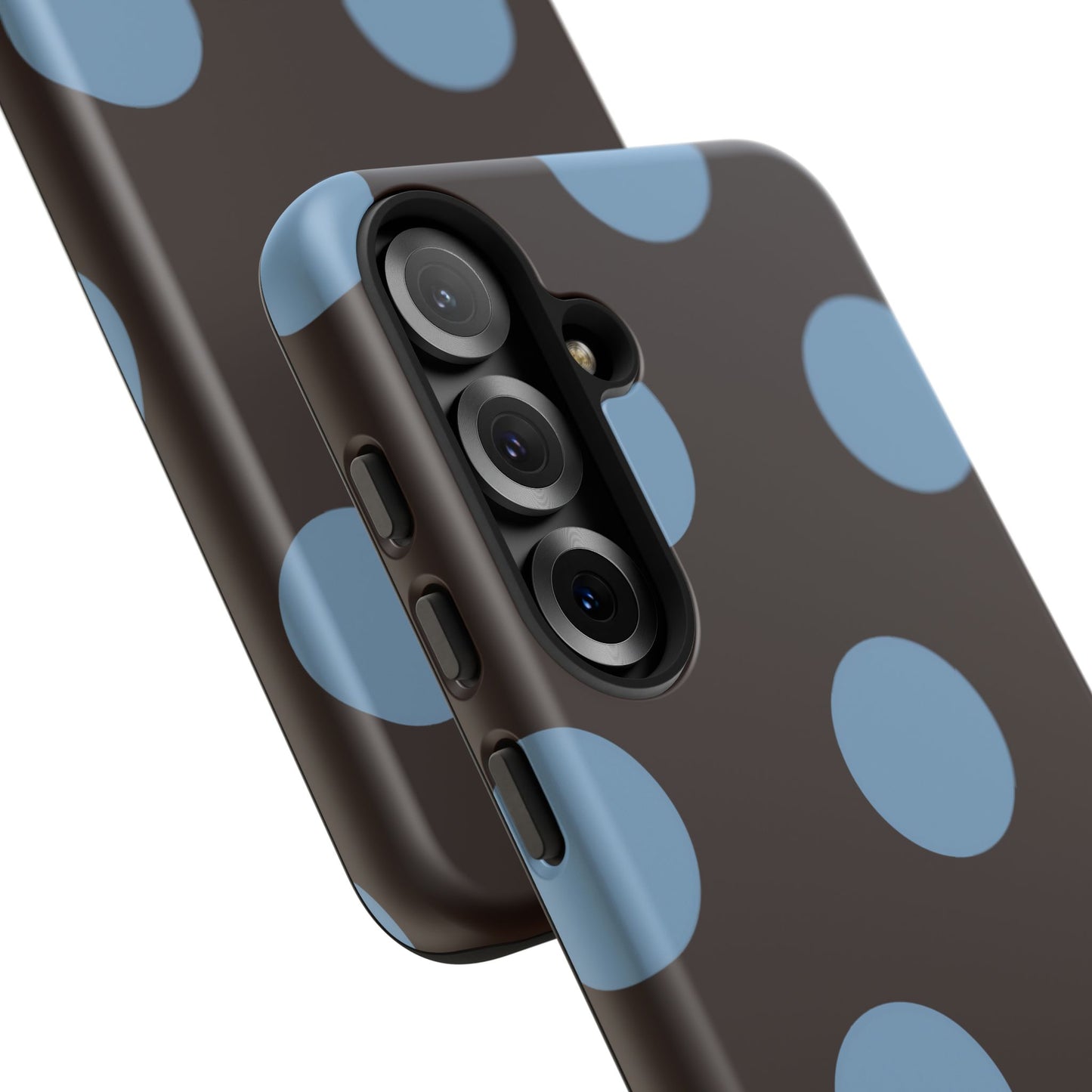 Big Blue Polka Dot Phone Case