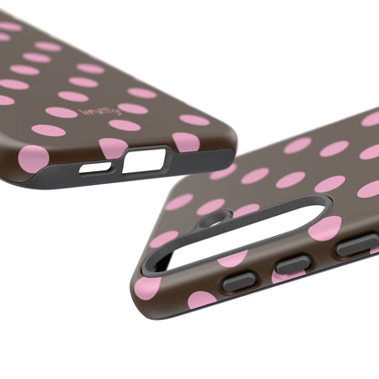 Pink Polka Dot Phone Case