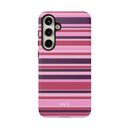 Pink Stripes Phone Case