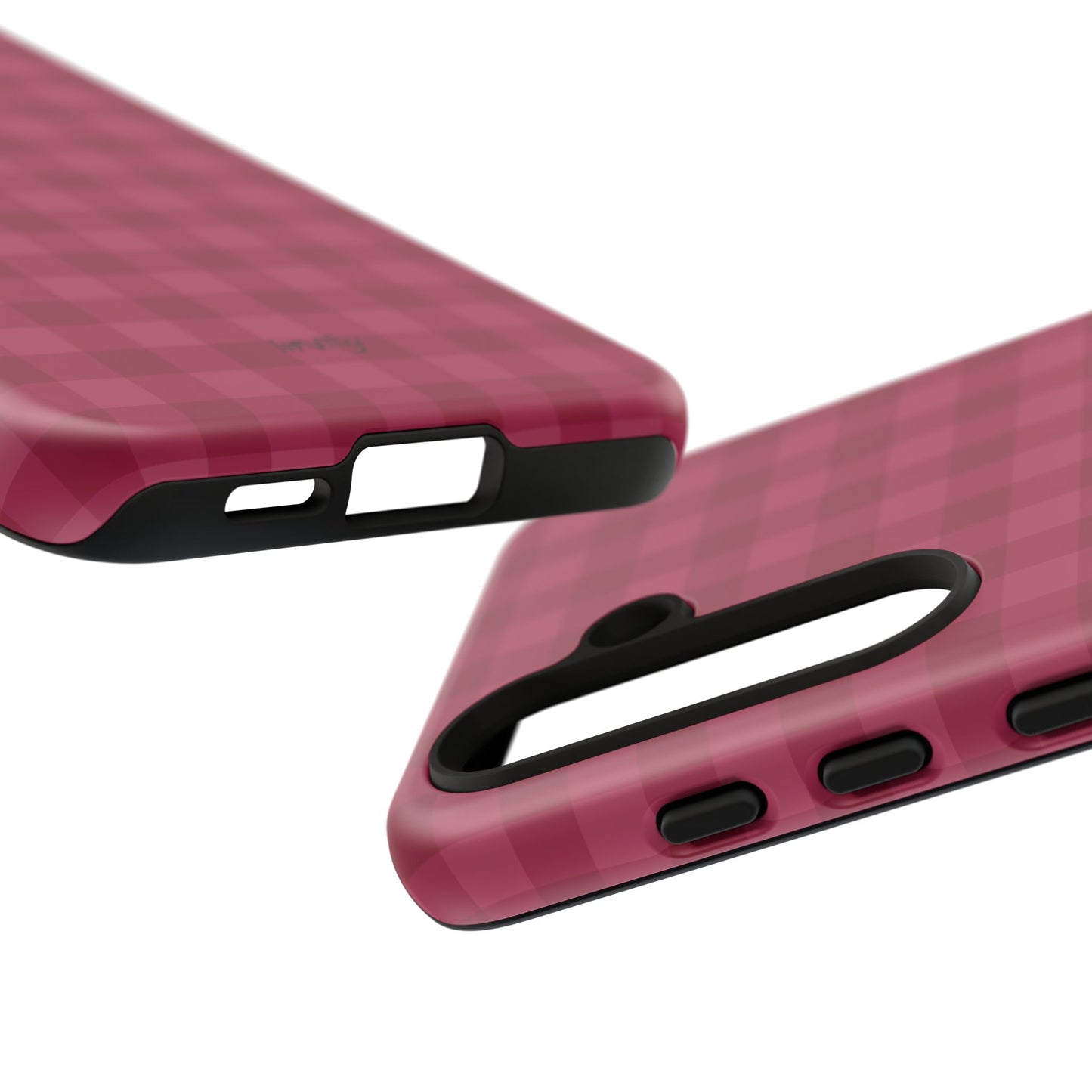 Pomegranate Gingam Phone Case