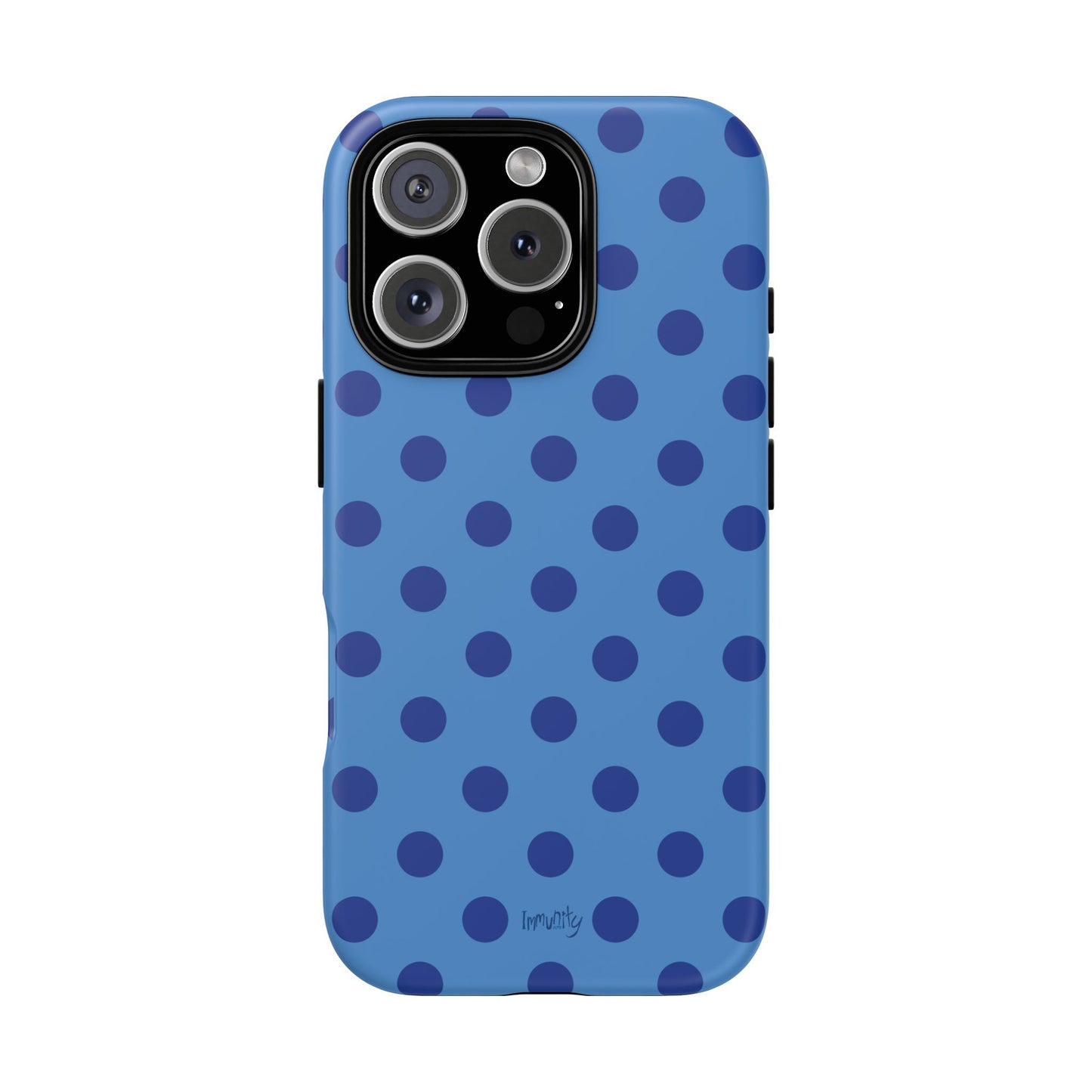 Blue Polka Dot Phone Case