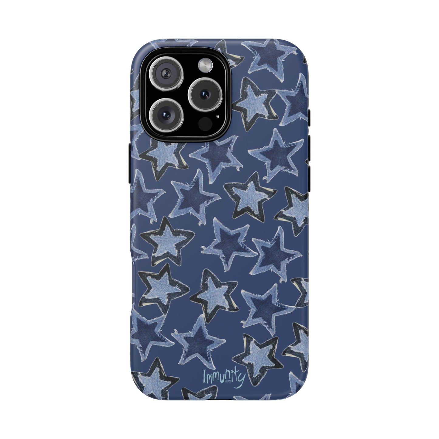 Denim Star Phone Case