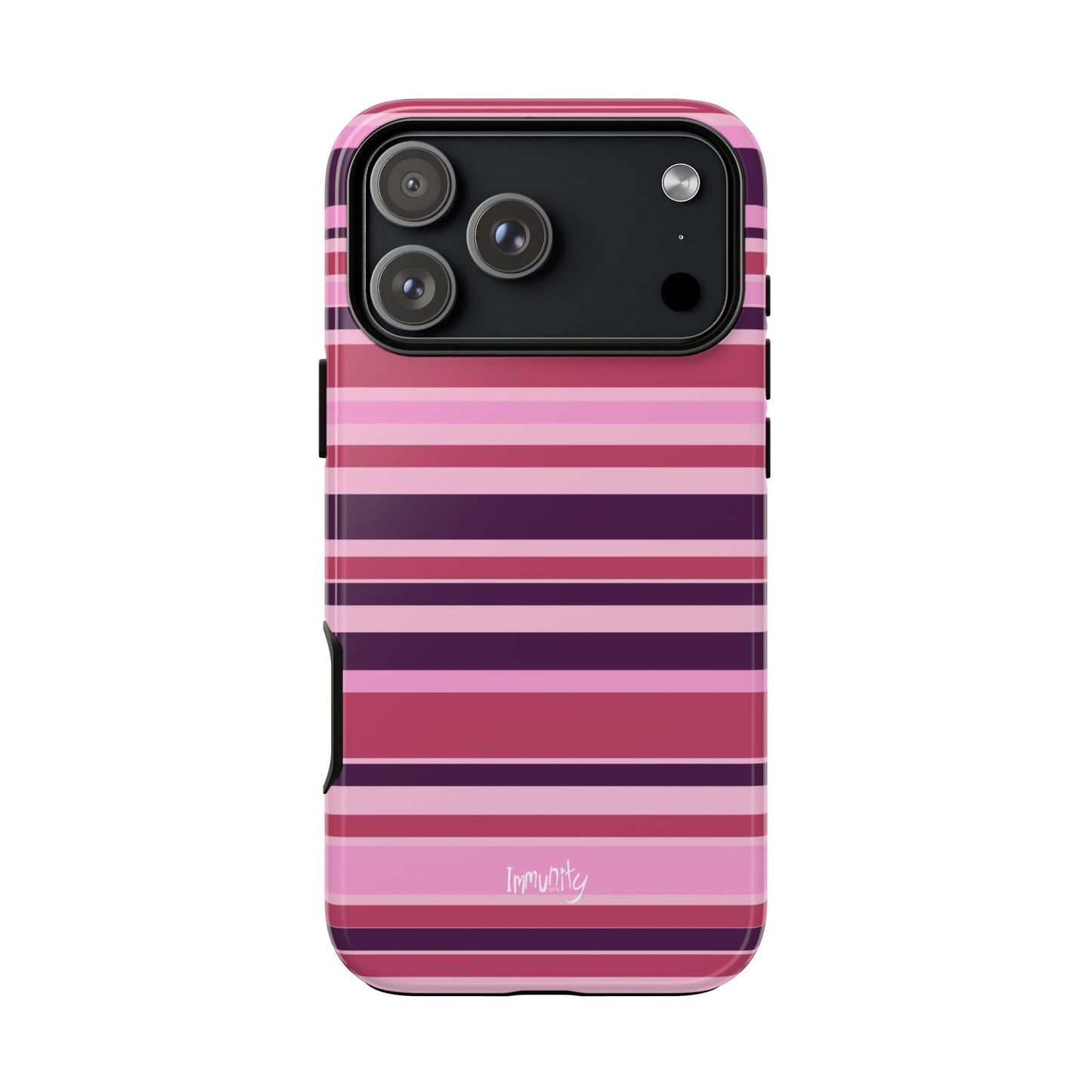 Pink Stripes Phone Case