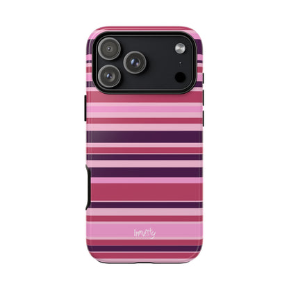Pink Stripes Phone Case