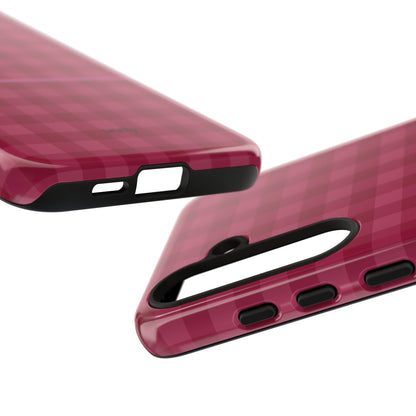Pomegranate Gingam Phone Case