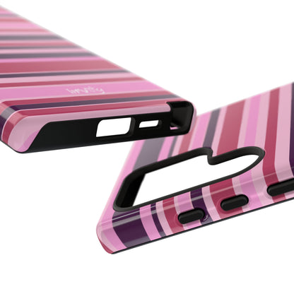 Pink Stripes Phone Case