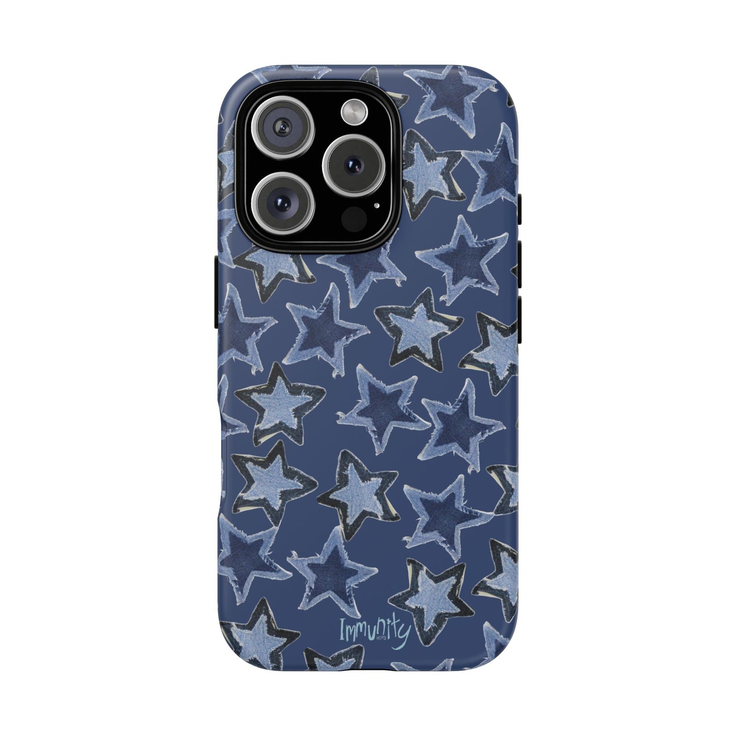 Denim Star Phone Case