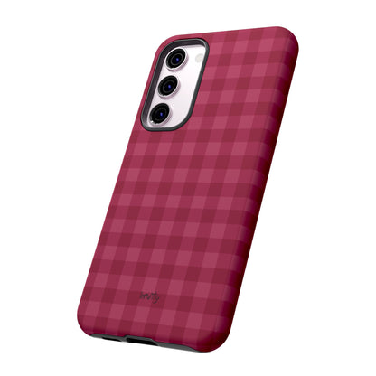 Pomegranate Gingam Phone Case