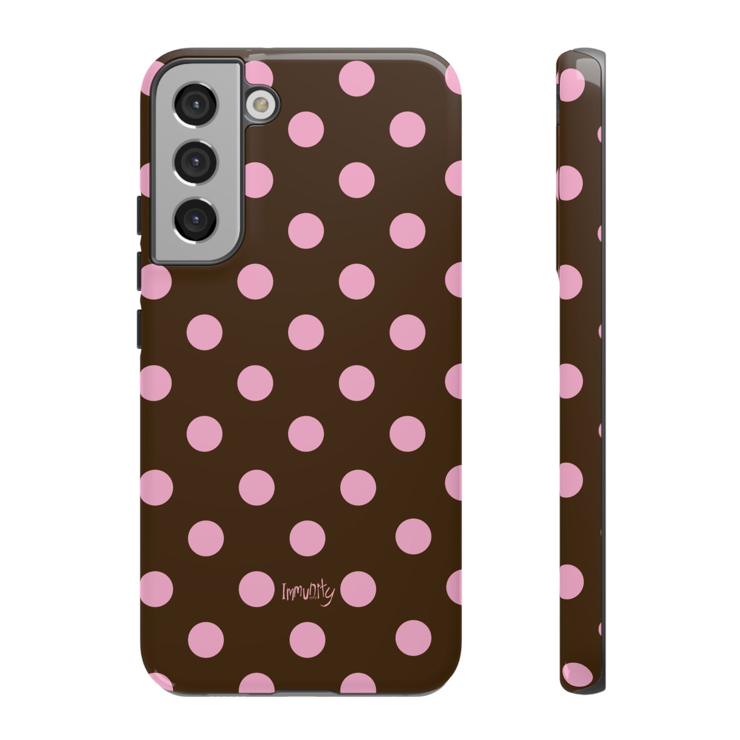 Pink Polka Dot Phone Case