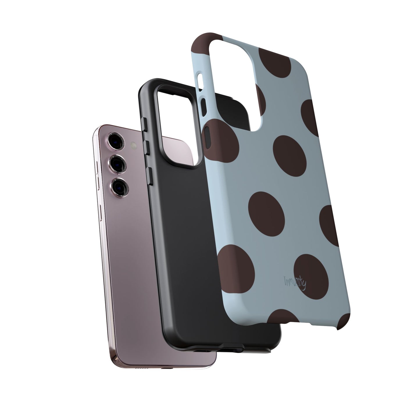 Brown Polka Dot Phone Case