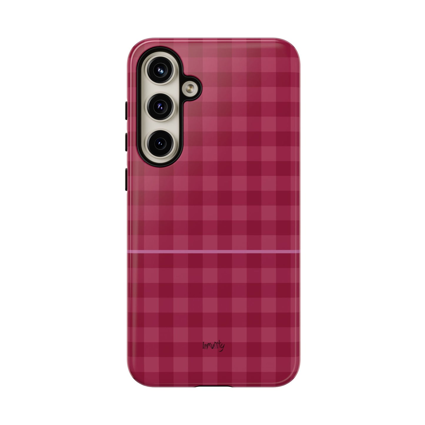 Pomegranate Gingam Phone Case