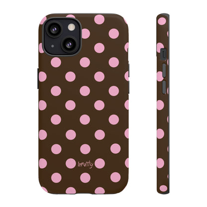 Pink Polka Dot Phone Case