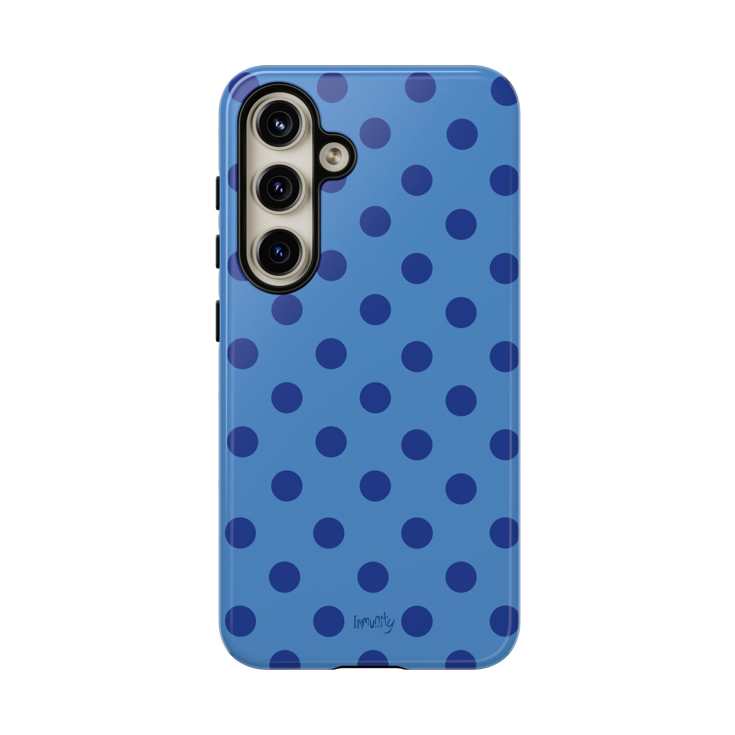Blue Polka Dot Phone Case