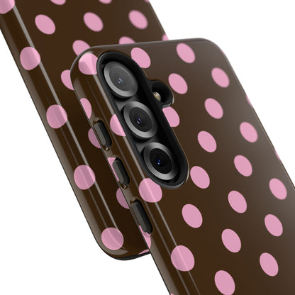 Pink Polka Dot Phone Case