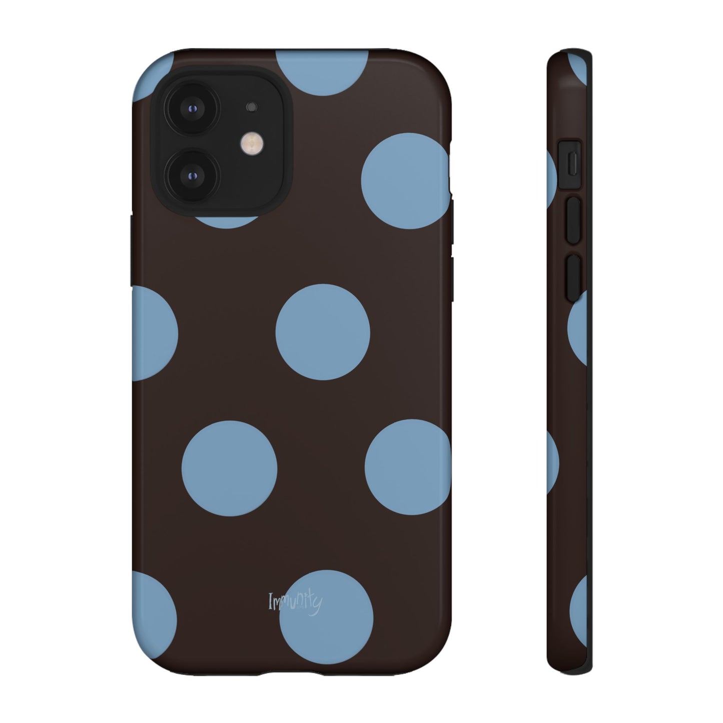 Big Blue Polka Dot Phone Case