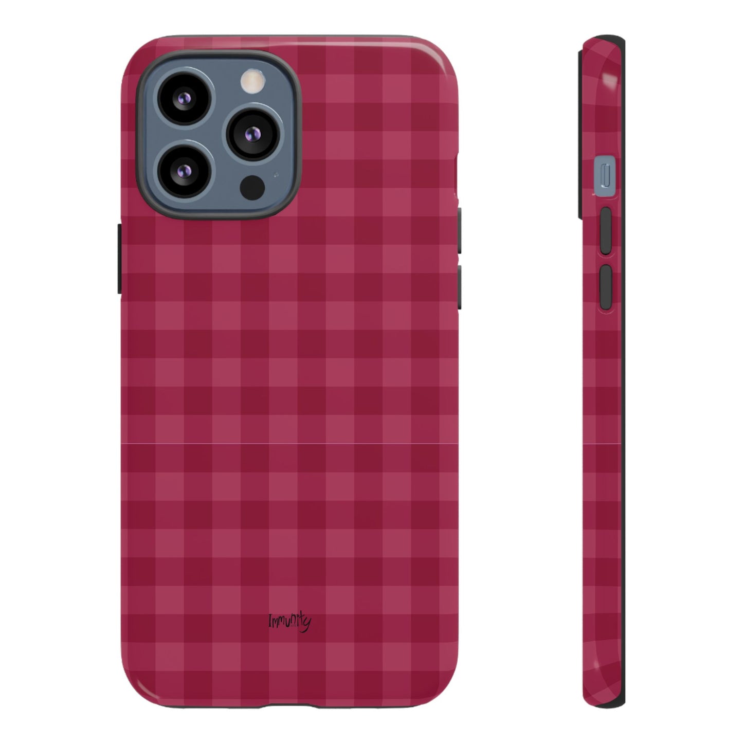 Pomegranate Gingam Phone Case