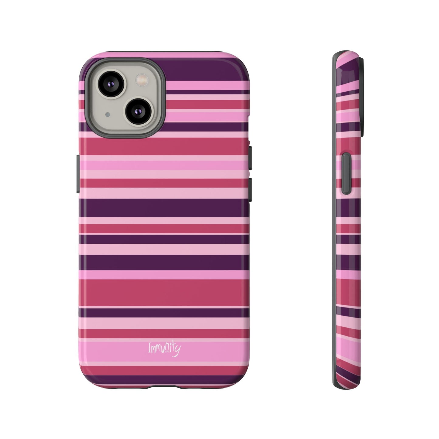 Pink Stripes Phone Case