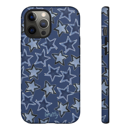 Denim Star Phone Case