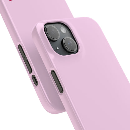Initial (Pink) Snap Phone Case