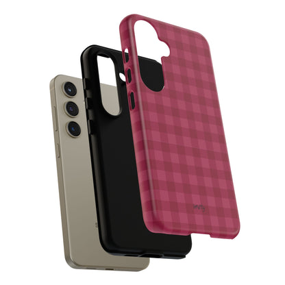 Pomegranate Gingam Phone Case