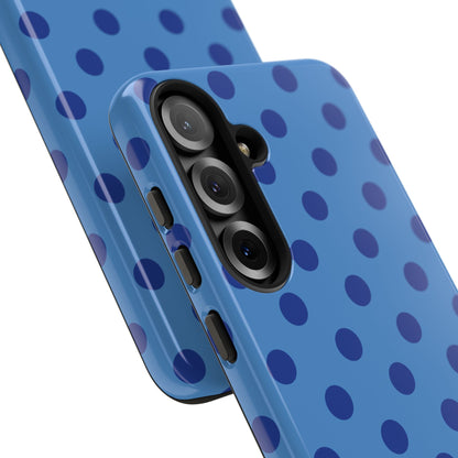 Blue Polka Dot Phone Case