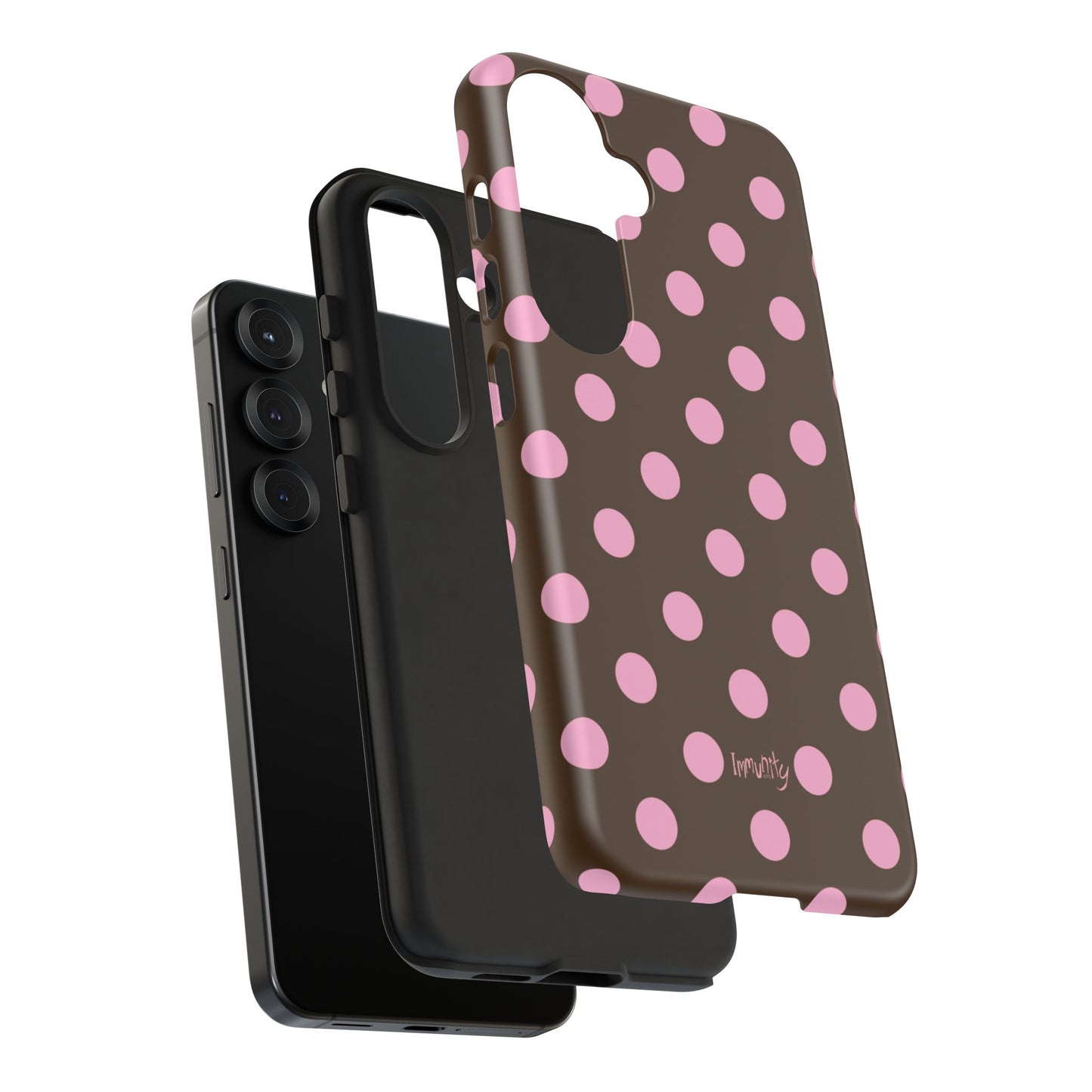Pink Polka Dot Phone Case