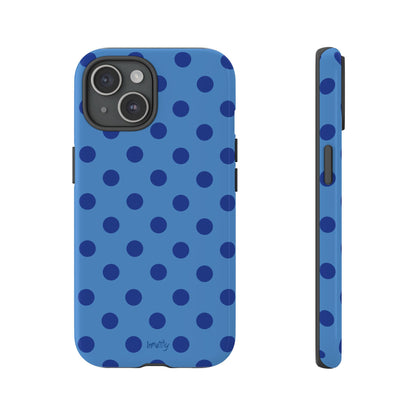 Blue Polka Dot Phone Case
