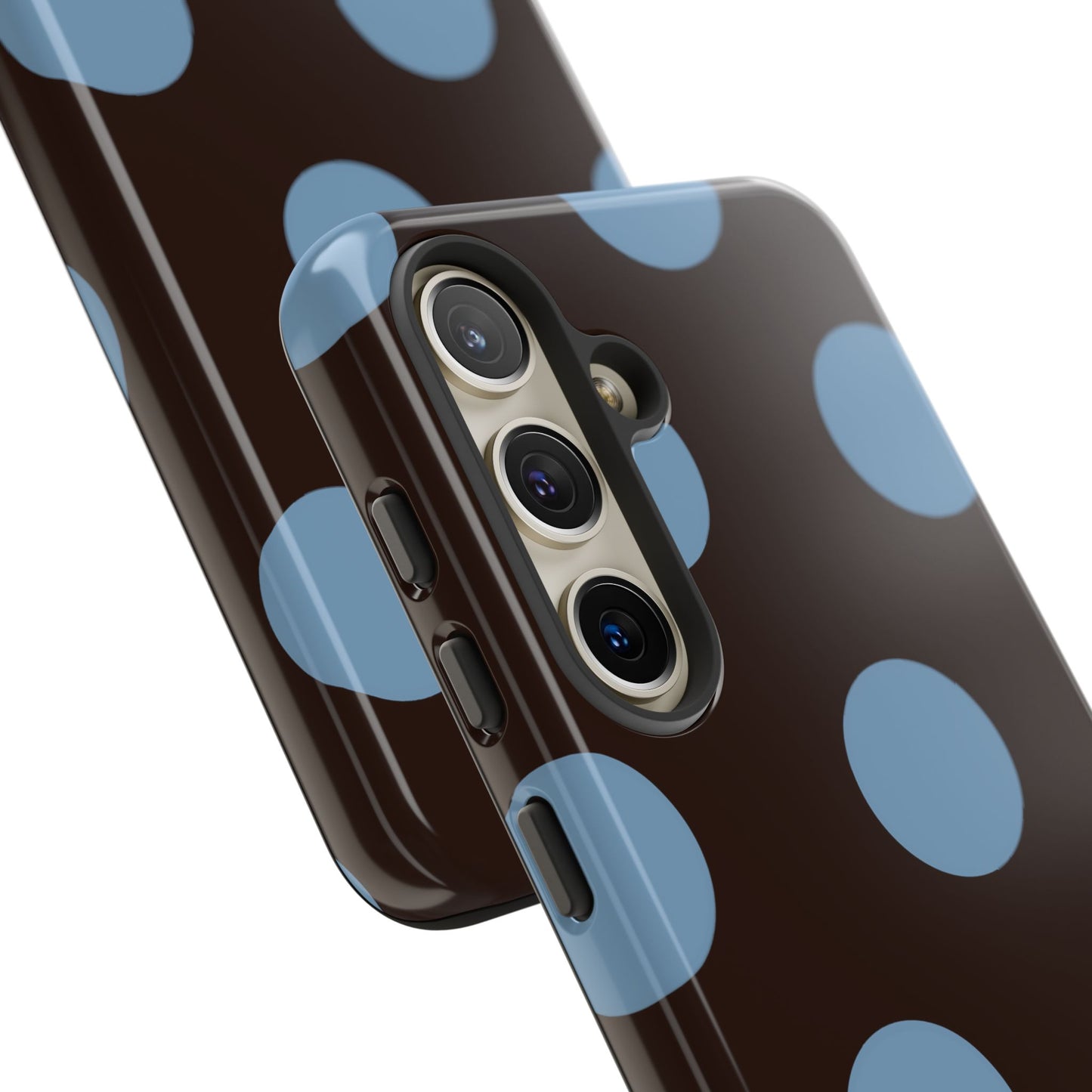 Big Blue Polka Dot Phone Case