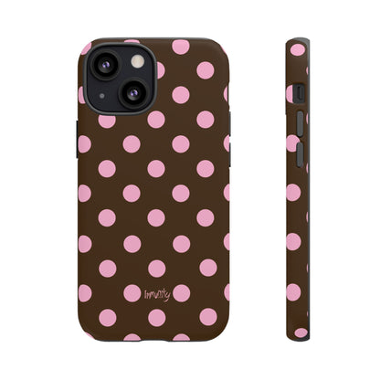 Pink Polka Dot Phone Case