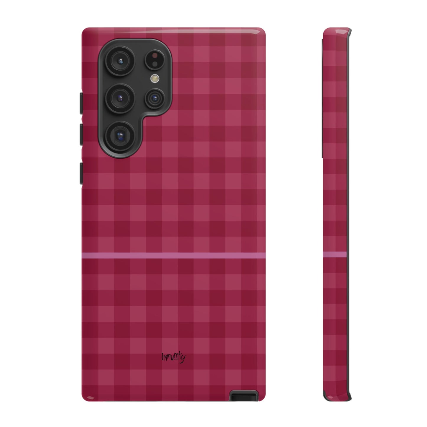 Pomegranate Gingam Phone Case