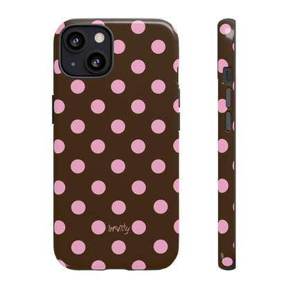 Pink Polka Dot Phone Case